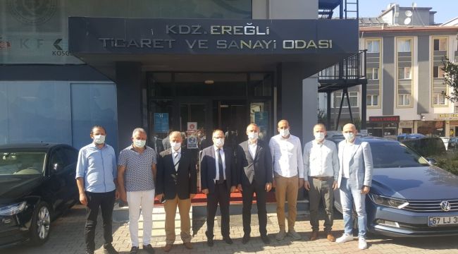  Başkan Keleş, Vali Tutulmaz’a sunum yaptı