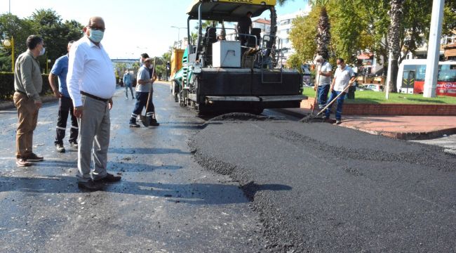 EREĞLİ’DE YOĞUN ASFALT MESAİSİ