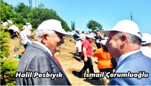 Başkan Posbıyık'tan, Kaymakam Çorumluoğlu'na destek (video)