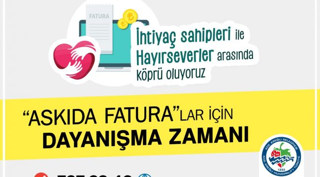 ASKIDA FATURA UYGULAMASI YENİDEN BAŞLADI