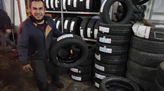 Lastikçilerde yaz lastiği değiştirme yoğunluğu