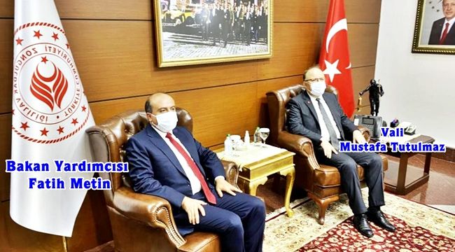 Tarım ve Orman Bakan Yardımcısı Fatih Metin Zonguldak'ta