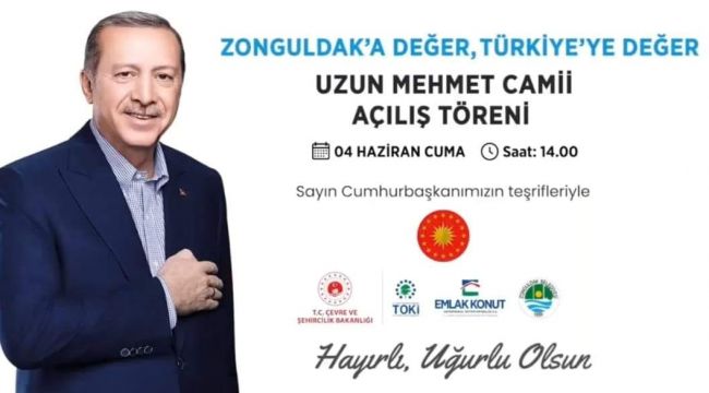 Zonguldak Cumhurbaşkanı Erdoğan'ı bekliyor