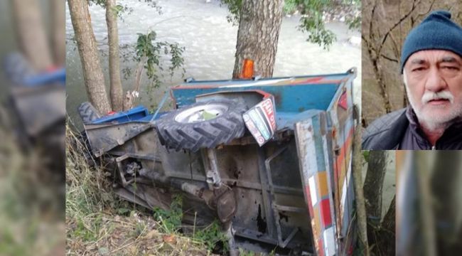 GÜMELİ YOLUNDA PAT PAT KAZASI: 1 ÖLÜ , 1 YARALI...