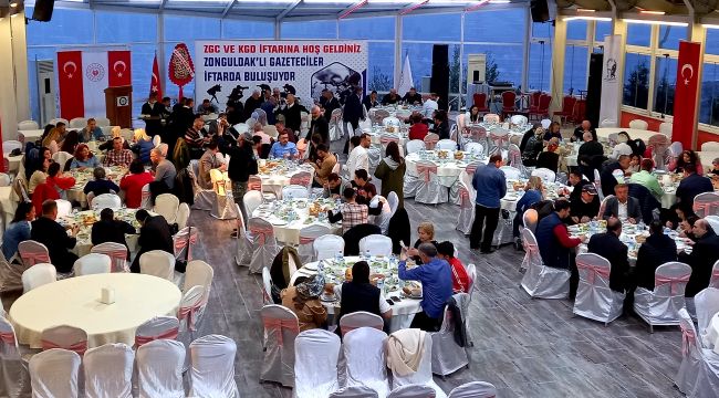 ZGC ve KGD'nin ortak iftarında önemli açıklamalar(Foto galeri)