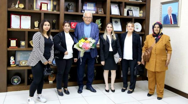 Roman Kadınlar Derneği'nden Başkan Posbıyık'a ziyaret 