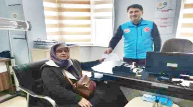 Hac için biriktirdiği paraları depremzedelere bağışladı