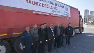 Kdz. Ereğli Belediyesinden Kahramanmaraş'a yardımlar sürüyor