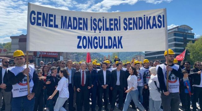 - Zonguldak'ta 1 Mayıs kutlandı