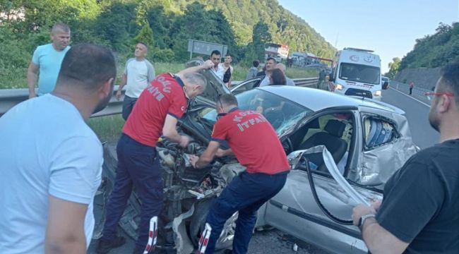 - Bayram sabahı kaza yapan çifti ölüm ayırdı