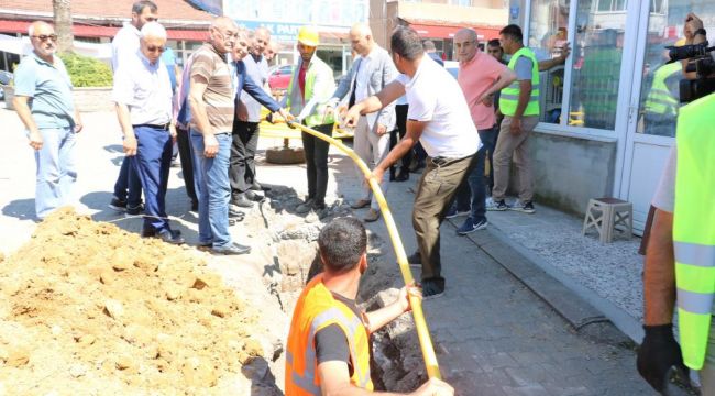 - Kandilli'de doğal gaz için ilk kazma vuruldu