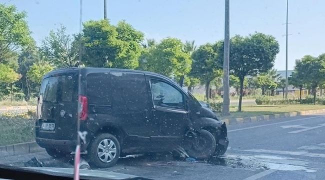 - Kdz. Ereğli’de trafik kazası: 1 yaralı