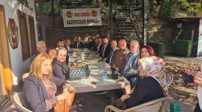 AK Parti İl Başkanı Çağlayan gazetecilerle buluştu