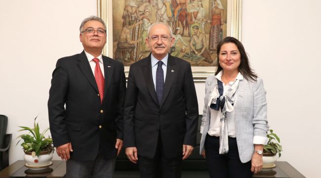 DİKMEN, GENEL BAŞKAN KILIÇDAROĞLU'NU ZİYARET ETTİ...