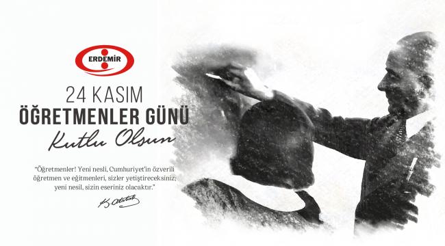 Erdemir 24 Kasım Öğretmenler Günü İlanı 