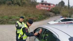 - Jandarma trafik ekiplerinden yoğun denetim