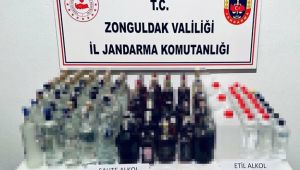 - Zonguldak'ta kaçak alkol operasyonu