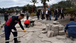 - BAŞKAN POSBIYIK, EREĞLİ SAHİLİNDE ÇALIŞMALARI DENETLEDİ