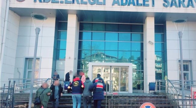 Kdz. Ereğli'de, 'yağma' suçundan aranan şahıs tutuklandı!