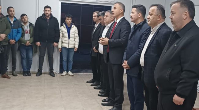 MUTLU, ARMUTÇUK'TA MADENCİLERLE BİR ARAYA GELDİ