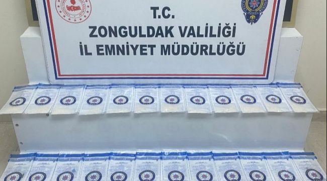 Zonguldak'ta, uyuşturucu taciri tutuklandı!