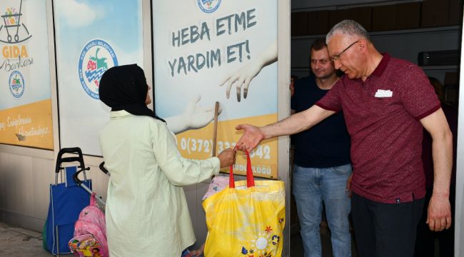 KDZ. EREĞLİ BELEDİYESİ, BAYRAM ÖNCESİ BİN AİLEYE GIDA YARDIMINDA BULUNUYOR