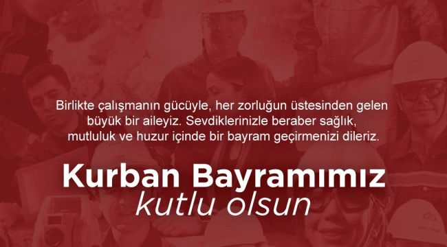 KURBAN BAYRAMINIZ MÜBAREK OLSUN...