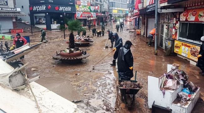 FELAKETİN KDZ. EREĞLİ BELEDİYESİNE MALİYETİ, 300 MİLYON LİRA