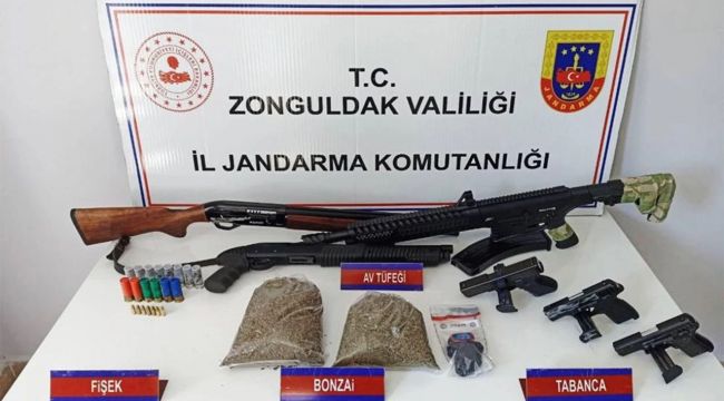 Zonguldak'ta uyuşturucu operasyonu: 3 kişi tutuklandı!