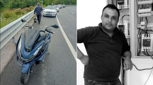 KDZ.EREĞLİ DE YİNE MOTOR KAZASI: 1 ÖLÜ