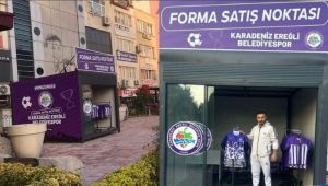 Belediye spor formaları satışa çıktı…