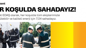 HER KOŞULDA SAHADAYIZ...