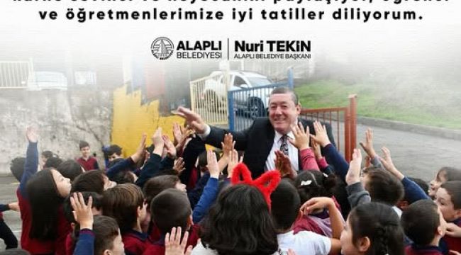 Başkan Tekin’den Yarıyıl Tatili Mesajı