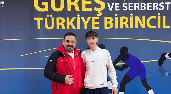 ALAPLILI GENÇ SPORCU TÜRKİYE ÜÇÜNCÜSÜ OLDU…