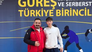 ALAPLILI GENÇ SPORCU TÜRKİYE ÜÇÜNCÜSÜ OLDU…