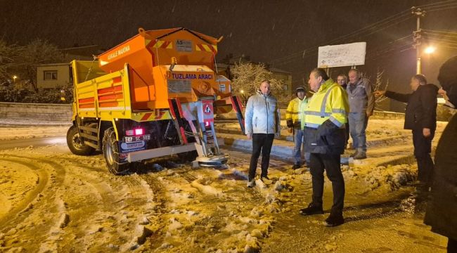 Başkan Nuri Tekin; Ekiplerimiz sahada aralıksız çalıştı...